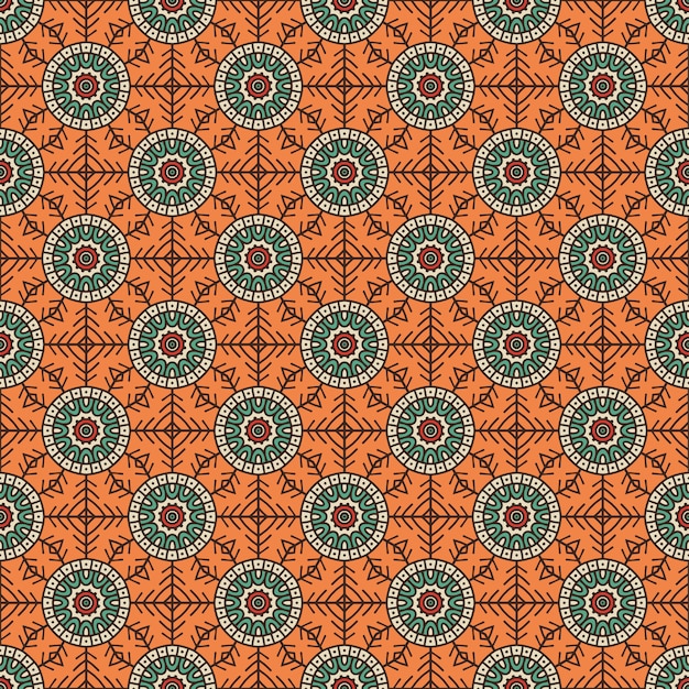 Luxury ornamental mandala pattern