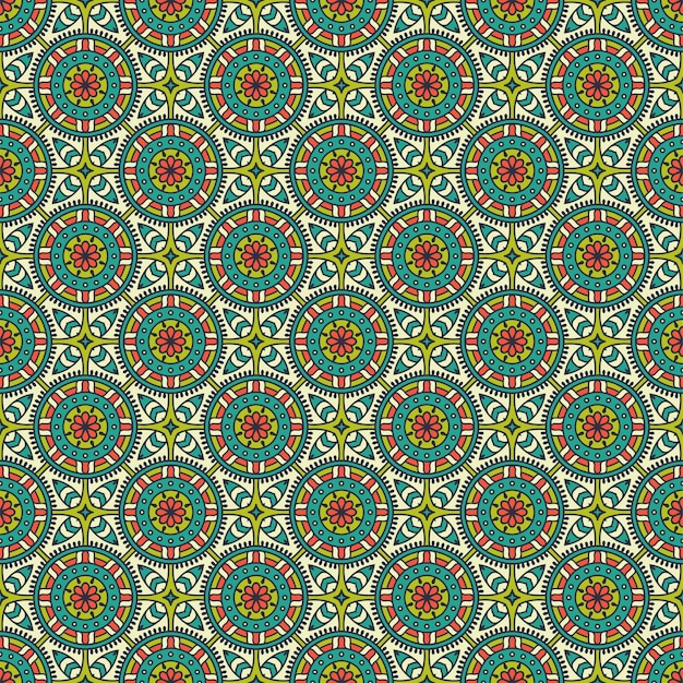 Luxury ornamental mandala pattern