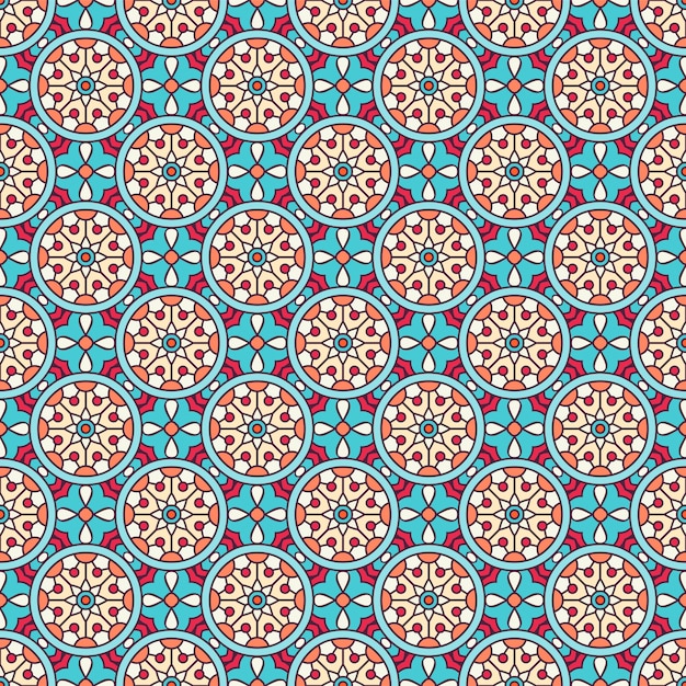 Luxury ornamental mandala pattern