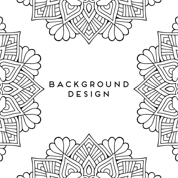 Luxury ornamental mandala  seamless pattern design 