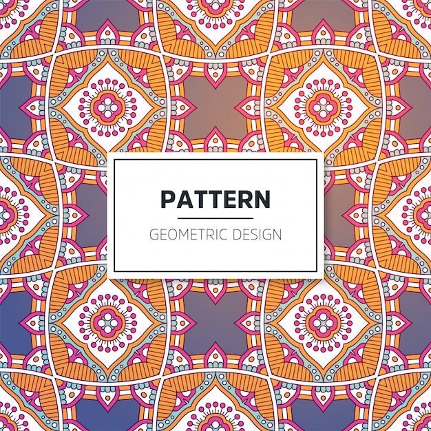 Luxury ornamental mandala Seamless pattern