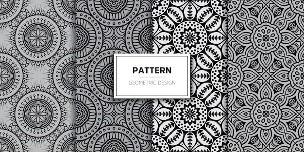 Luxury ornamental mandala seamless pattern