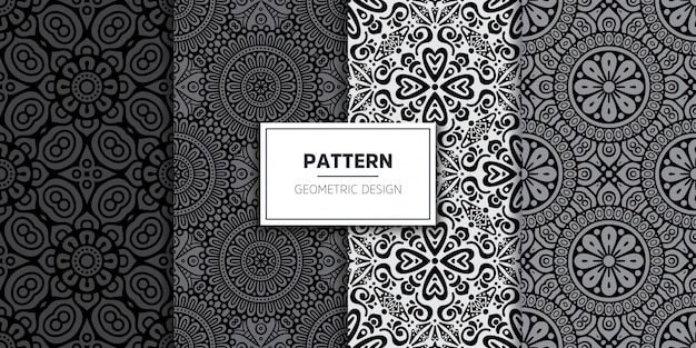 Luxury ornamental mandala seamless pattern