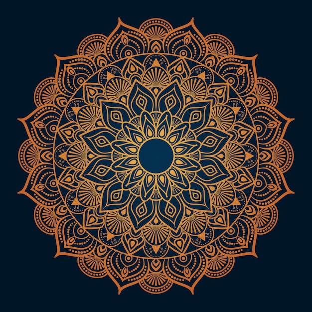 Luxury ornamental mandala