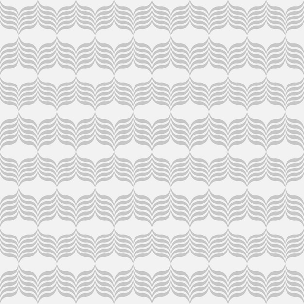 럭셔리 장식 흑백 원활한 패턴