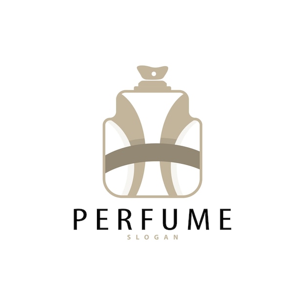 Luxury Parfum Logo Cosmetic Spray Bottle Parfum Illustratie Ontwerp Vector Template
