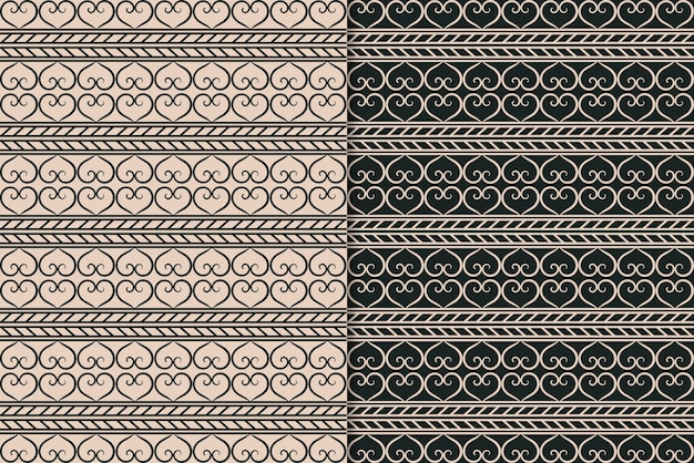 Vector luxury pattern design