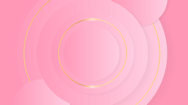 Luxury pink gold abstract background Vector illustration for presentation design Can be used for business corporate institution party festive seminar flyer texture wallpaper and pattern