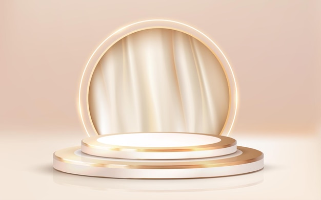 luxury podium 3d