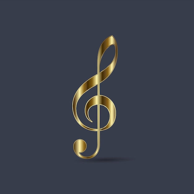 Vector luxury and premium music notes symbols icons elements used in music concepts design and vector