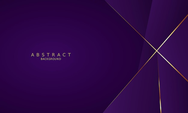 luxury premium purple background and gold line