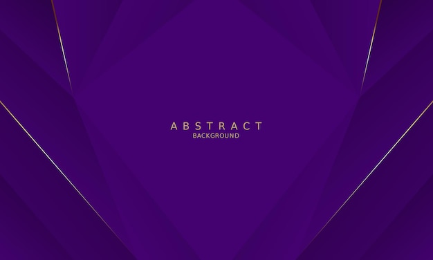 Luxury premium purple background and gold line