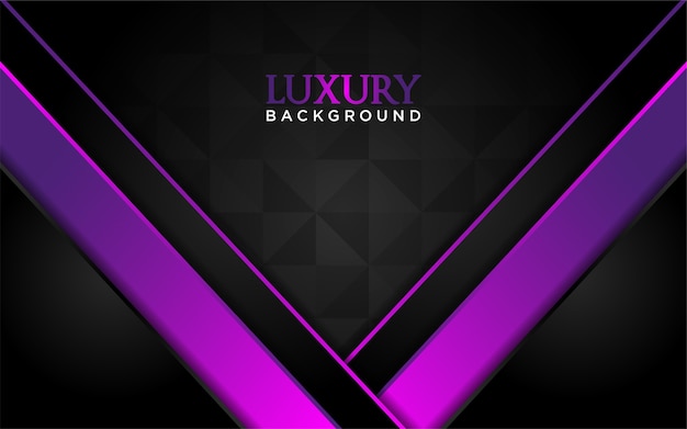 Luxury purple mosaic background with pink lines