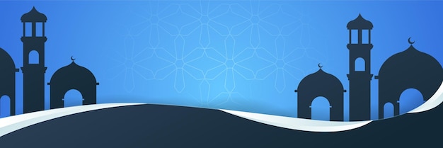 青みがかったアラベスクパターンの豪華なラマダンの背景アラビア語イスラム東スタイル印刷ポスターカバーパンフレットチラシバナーの装飾的なデザイン