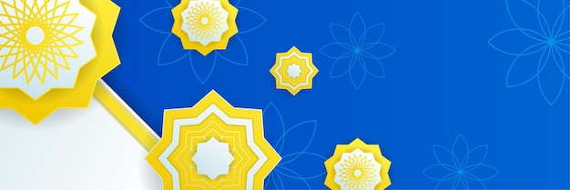 青みがかったアラベスクパターンの豪華なラマダンの背景アラビア語イスラム東スタイル印刷ポスターカバーパンフレットチラシバナーの装飾的なデザイン