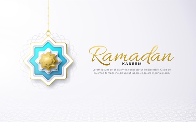 Luxury  ramadan kareem