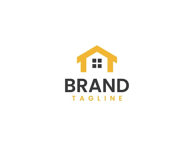 Luxury real estate logo template home concept