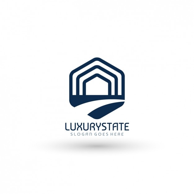 Vettore luxury real estate logo template