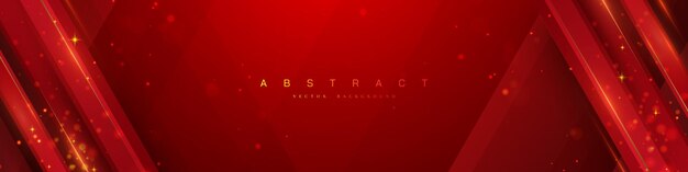 Vector luxury red background with 3d style, texture design, bright poster, banner design template