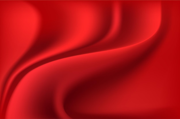 Luxury red silk fabric background design