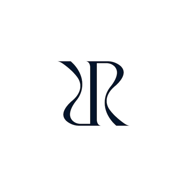 Vector luxury rr logo