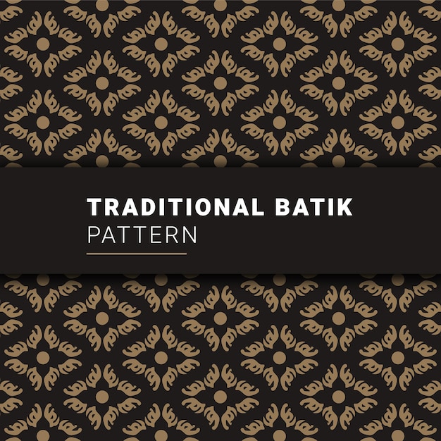 Luxury Seamless Geometric Batik Pattern