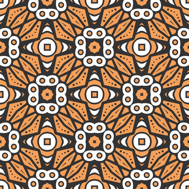 Vector luxury seamless ornament. abstract pattern shape design ready for print