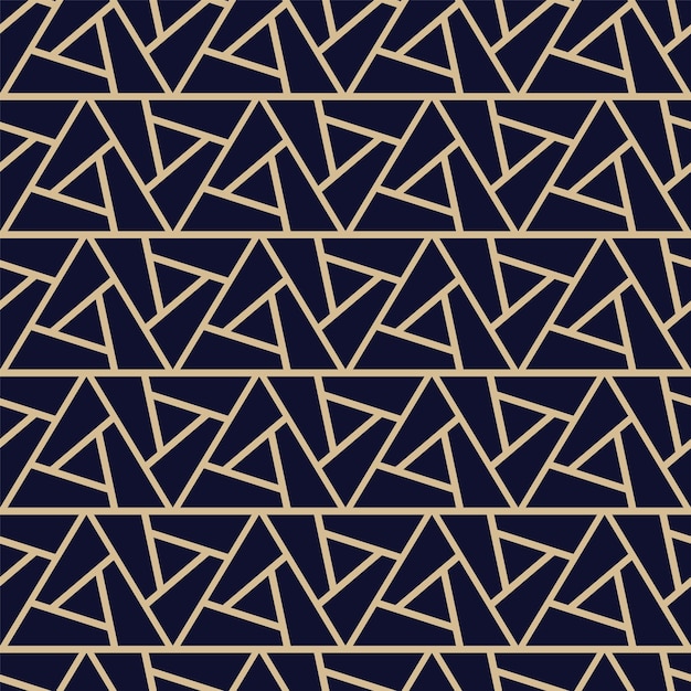 Luxury seamless ornamental pattern geometric rich design vector decorative background