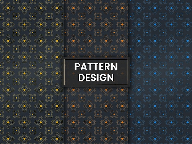 Luxury seamless pattern design