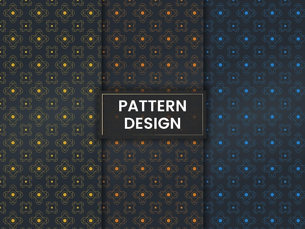 Vector luxury seamless pattern design