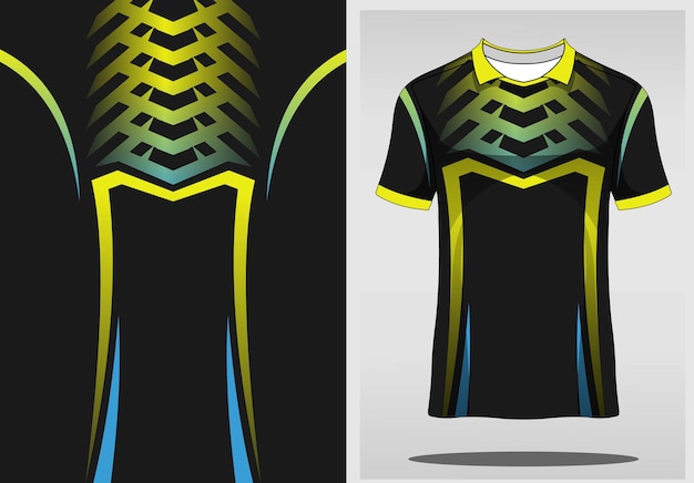 Design del modello di maglia sportiva di lusso