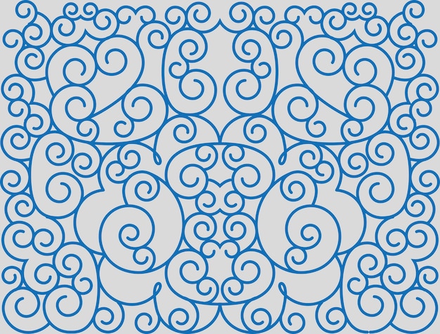 Luxury swirl fence template pattern background christmas or new yaer card texture