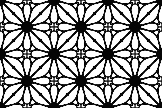 Modello di lusso mandala di sfondo nero