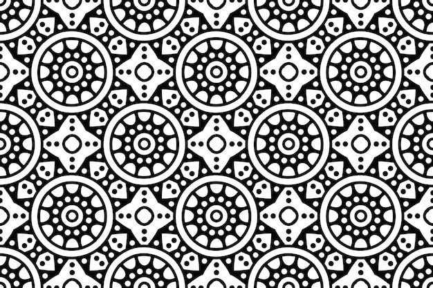 Luxury template Background black mandala