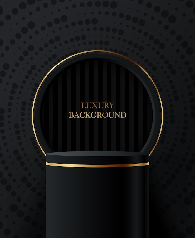 Vector luxury template design luxury background