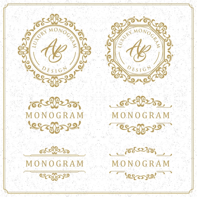 Luxury template design for wedding and decoration