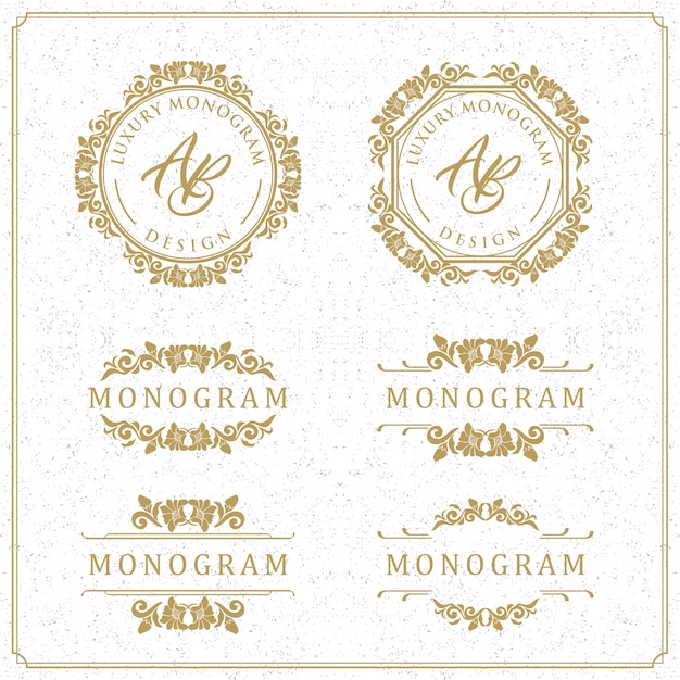 Luxury template design for wedding and decoration