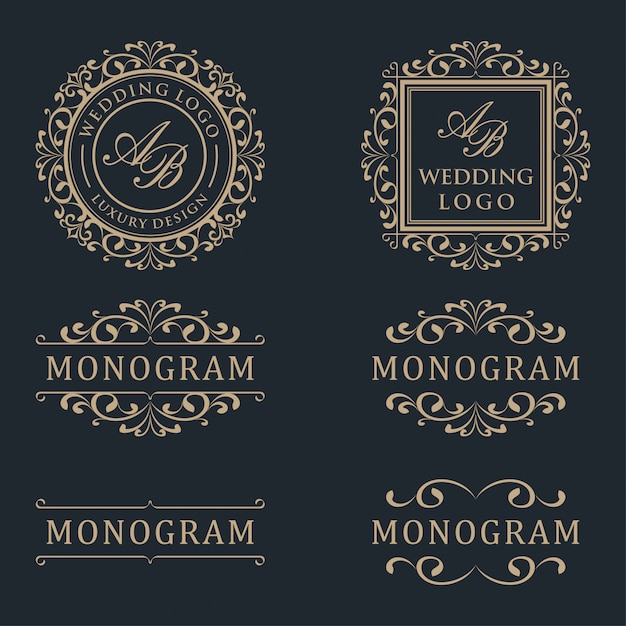 Luxury template logo design