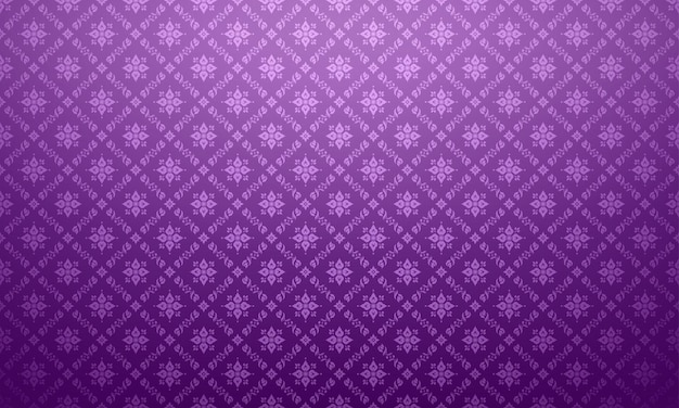 Premium Vector | Luxury thai pattern purple background vector design