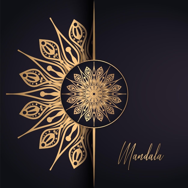 Luxury vector mandala bd