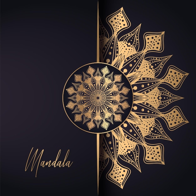 Luxury vector mandala bd