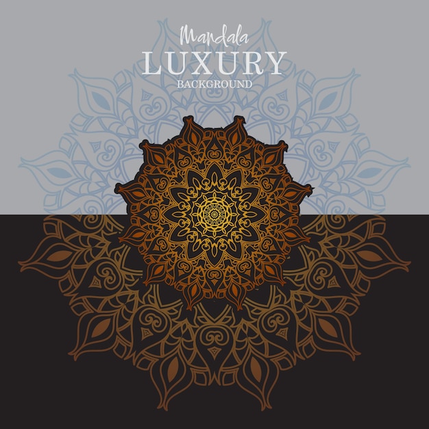 Luxury Vector mandala for coloring book, decorative round ornament