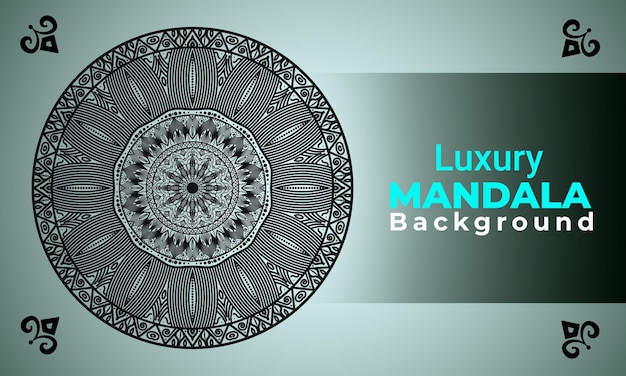 Luxury Very beatiful mandala background  pattern Arabic Islamic style.