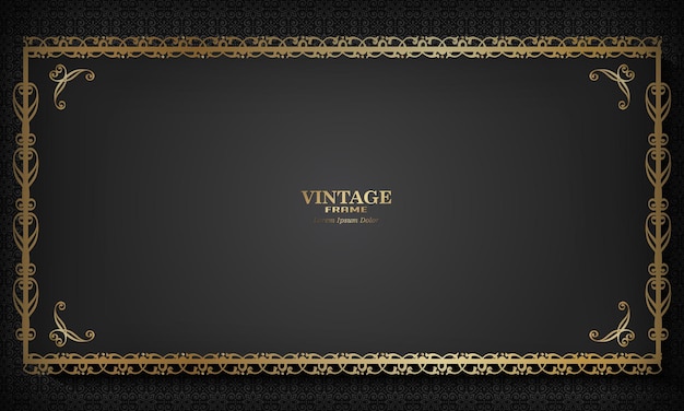 Cornice di lusso vintage board