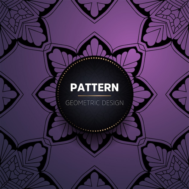 luxury vintage mandala seamless pattern