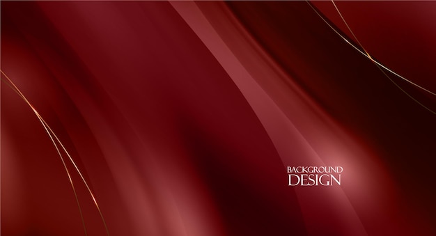 luxury wave style background design
