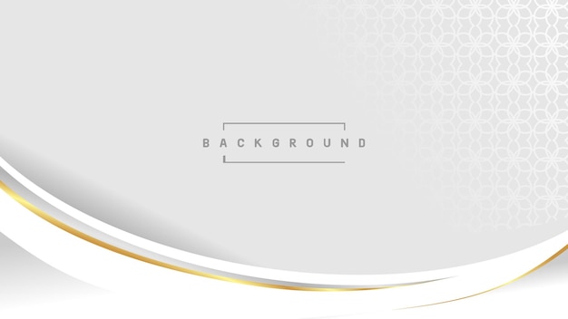 Luxury white gold abstract background