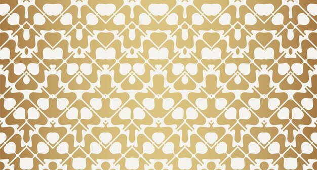 Luxury white ornament pattern design background