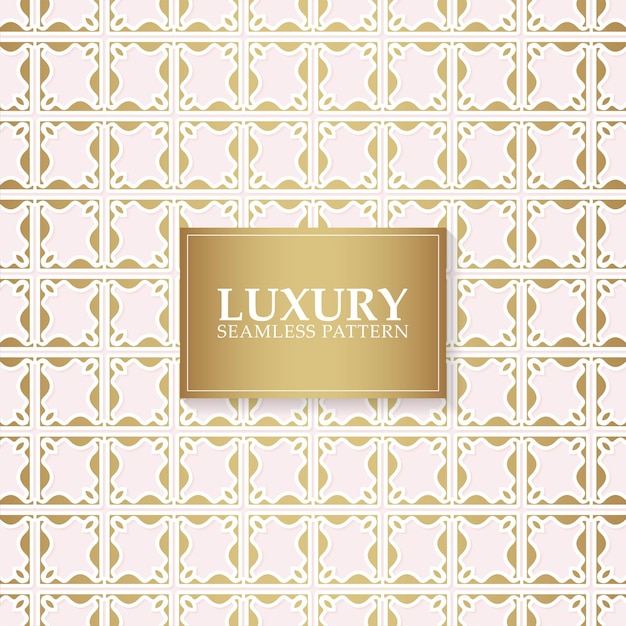 Luxury white ornament pattern design background