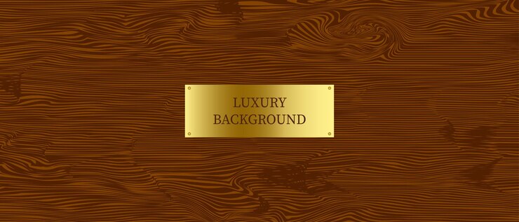 luxury wooden board vector background, fashion or product template